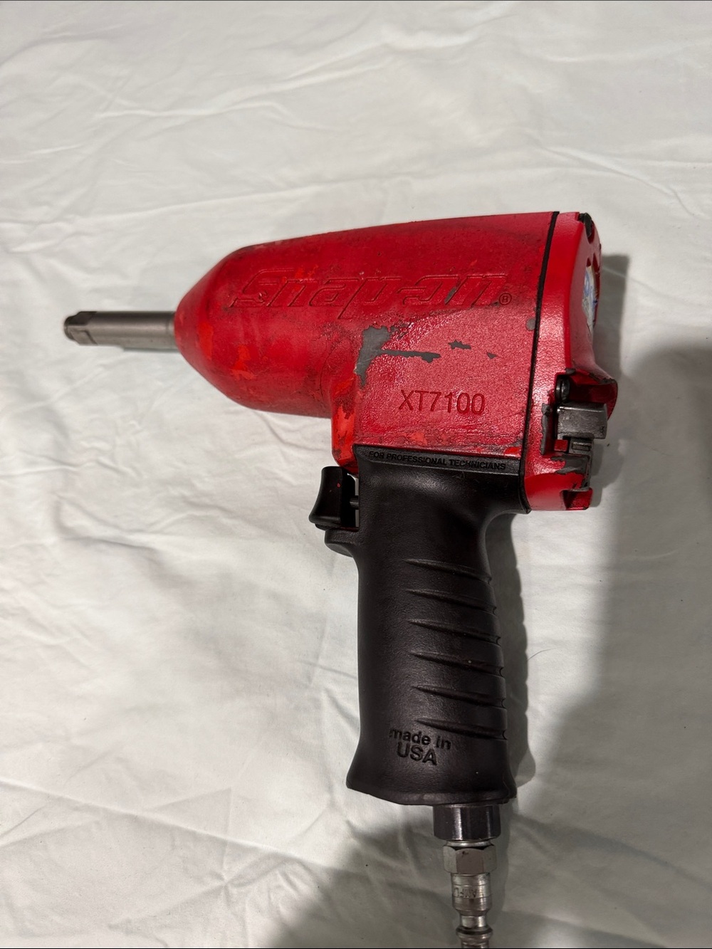 Snap-on XT7100 Red Pneumatic Impact Wrench